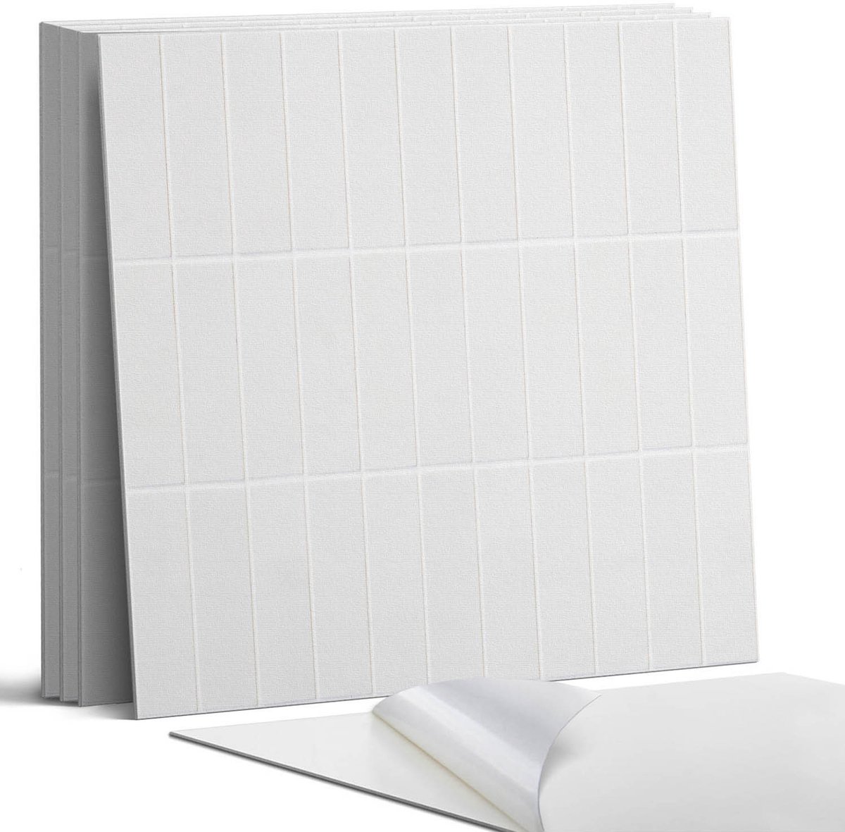 Coloray Wandpanelen Zelfklevend - Eenvoudig, glad mozaïek Zelfklevende Wandpanelen - 50 cm
