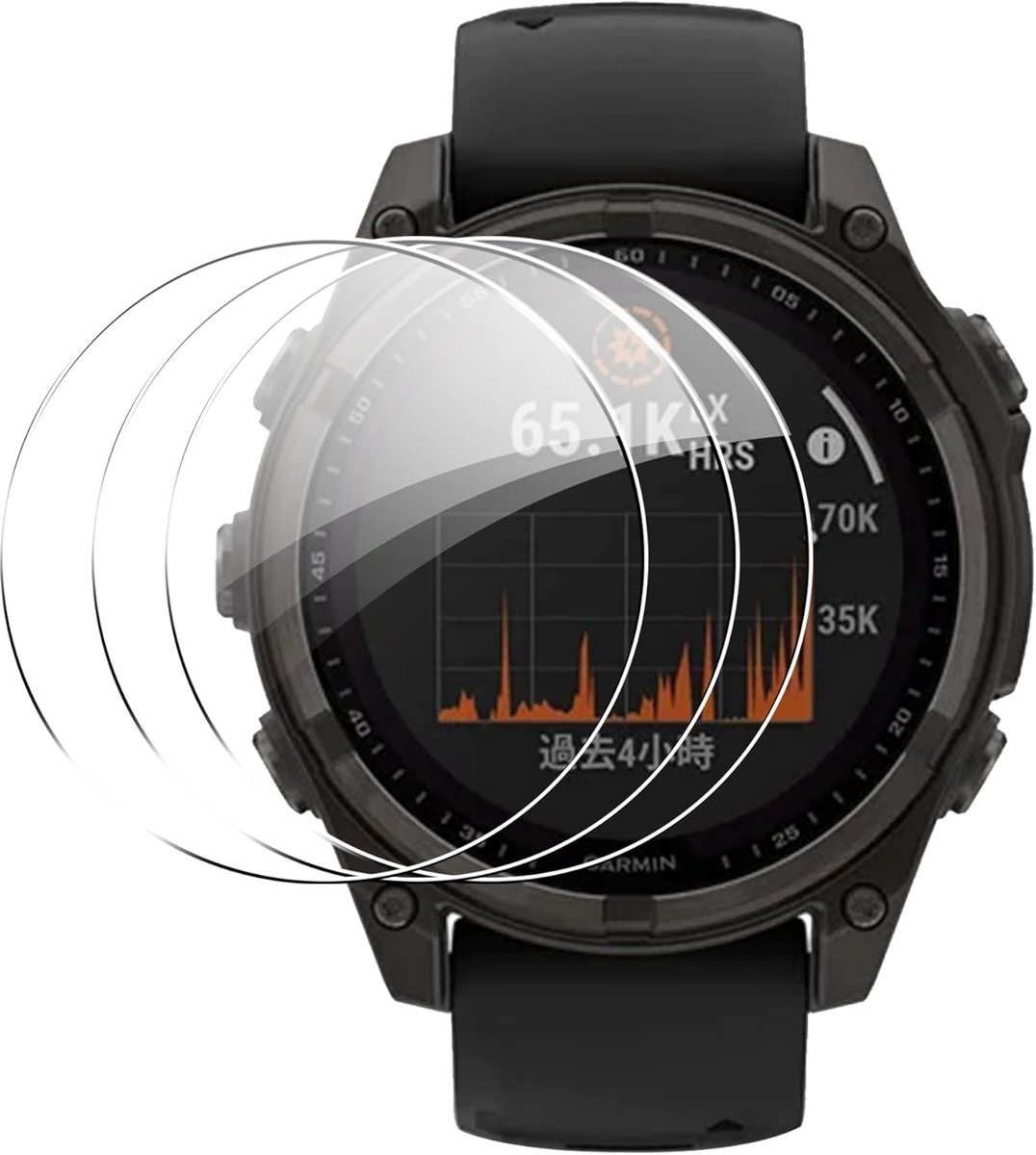 Gehard Glas Schermbeschermers voor Horloge 51 mm - 3 Stuks