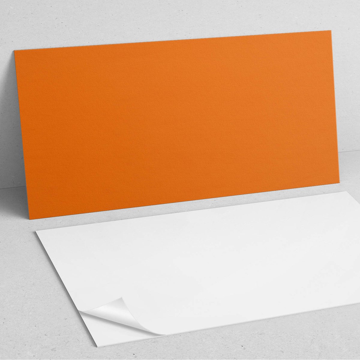 Coloray Wandpanelen Zelfklevend - Kleur Oranje PVC Wandpanelen - 120 cm x 60 cm - Oranje M
