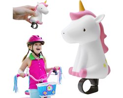 LETTERASHQP Dinosaurus fietsbel kinderen toeter kinderfiets fiets toeter kinderen dinosaurus fiets knijphoorn fiets eenhoorn knijptoeter fietsbel voor kinderen jongens meisjes