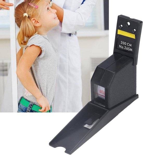 2 Meter Height Ruler, Wall Mounted Height Tester Body Growth Stature ...