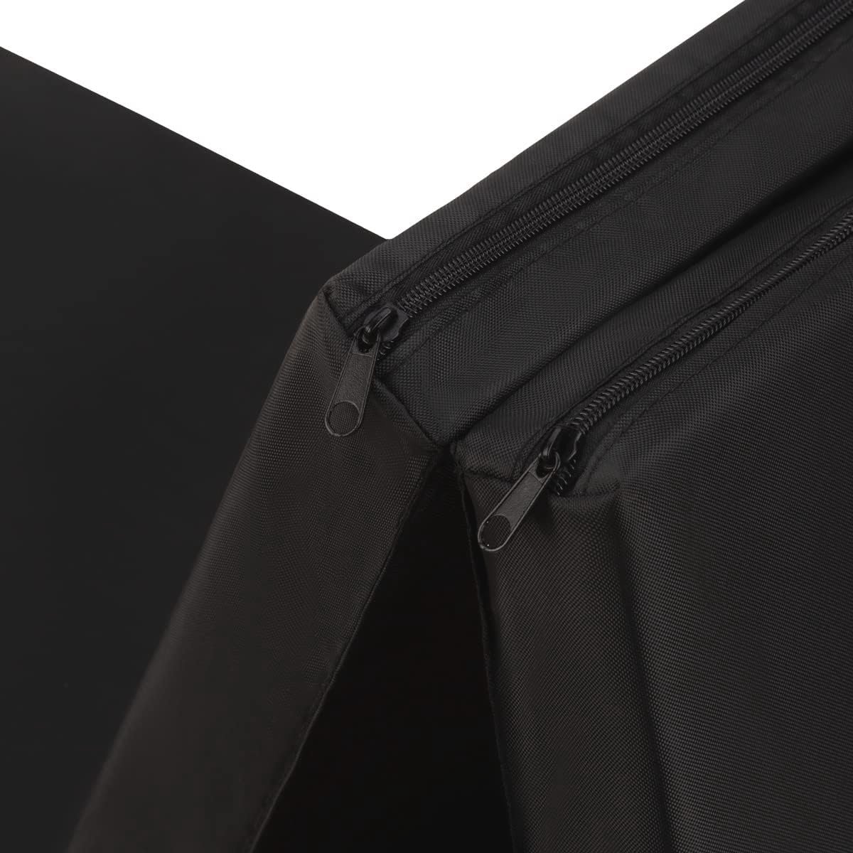 Gymnastiekmat Opvouwbaar 180 x 60 x 5 cm Zwart - afbeelding 3