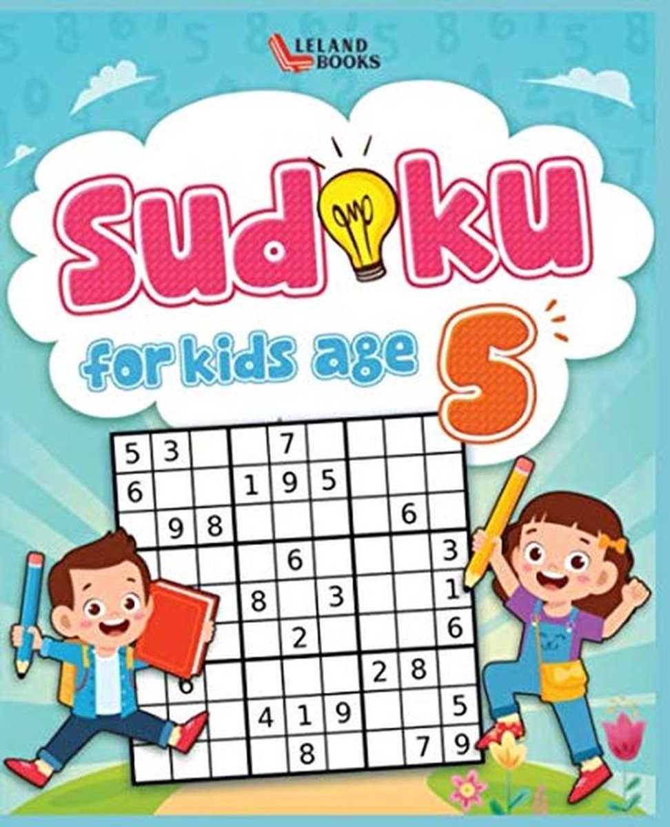 Puzzelboek Sudoku voor Kinderen vanaf 5 Jaar: Logica en Denkspelletjes