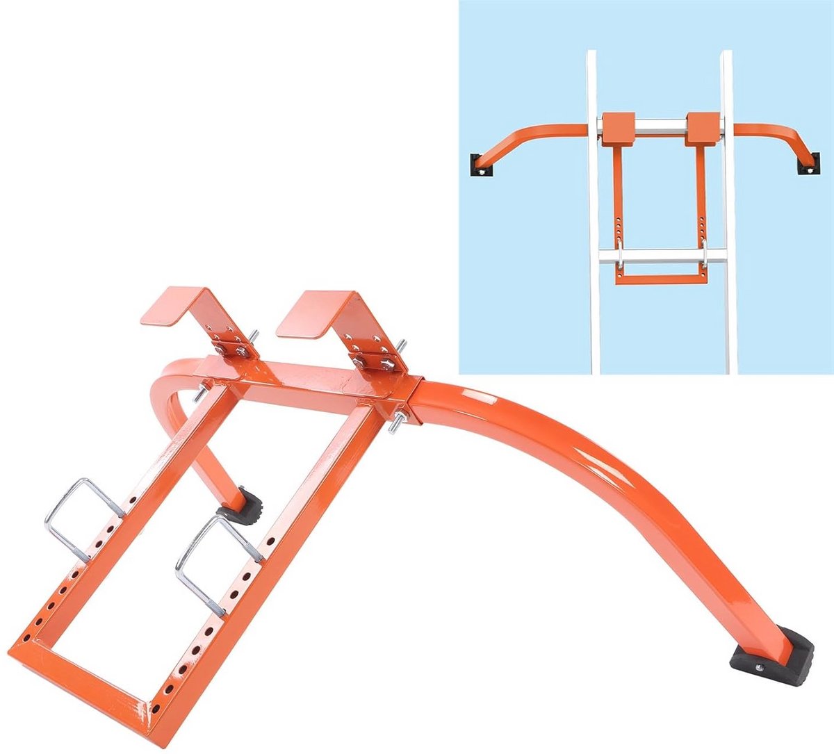 Ladderstabilisator voor veilige en stabiele montage op daken