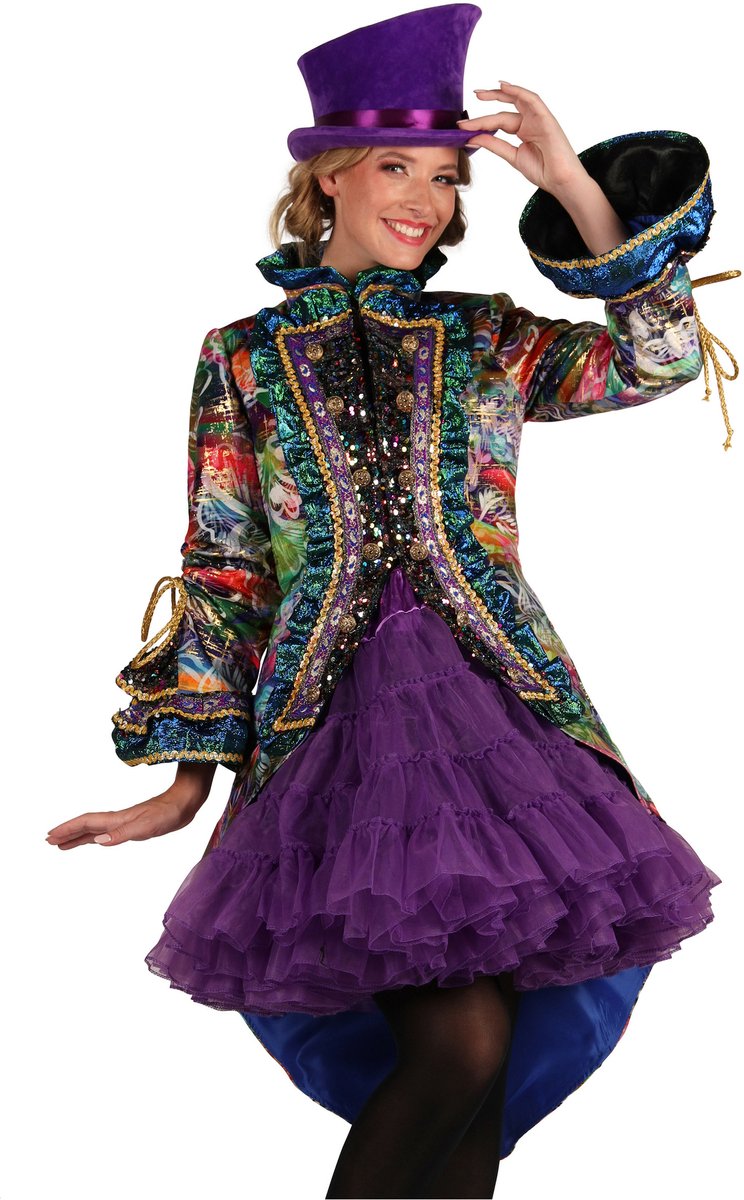 Thetru Carnavalsjas Dames - Carnevale Fiësta Painting - Maat XXL