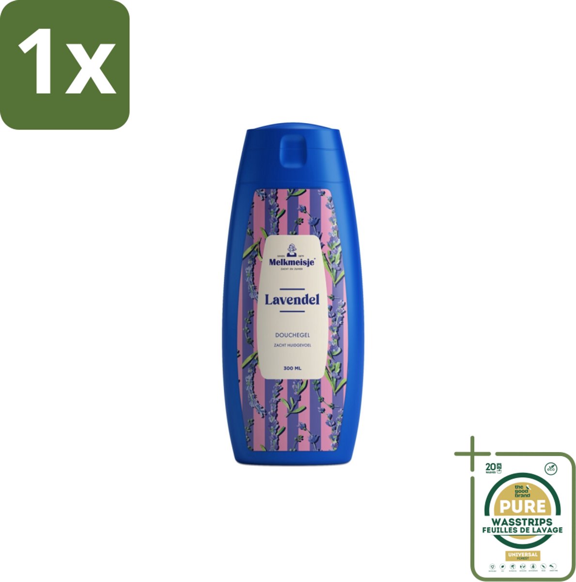 1 x Melkmeisje – Douchegel – Lavendel – Zacht Huidgevoel – 300 ml- Koffie - Koffiezetapparaat - Koffiezetapparaat Met Automatische Functie