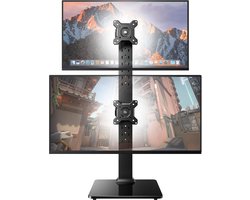 Unyqoos® Verstelbare Dual Monitorhouder voor 17-34 Inch Beeldschermen Met VESA Compatibiliteit