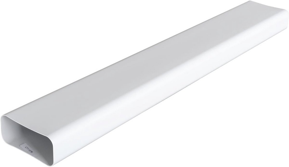 Rechthoekige PVC Ventilatieslang 150 x 70 mm - Duurzaam en 100% Recyclebaar