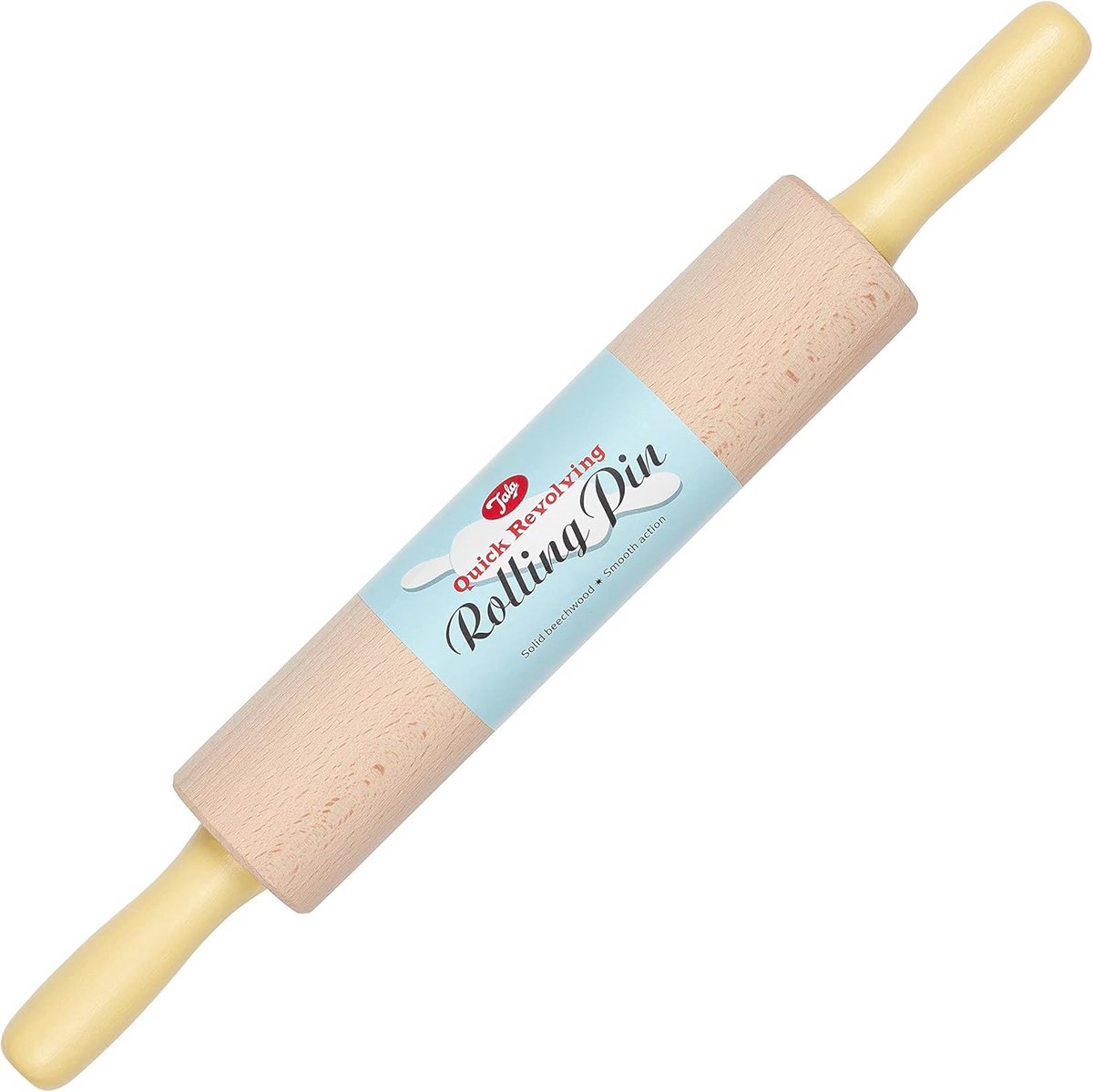 Draaideegroller van FSC-gecertificeerd Beukenhout - 44 cm, Diverse Kleuren