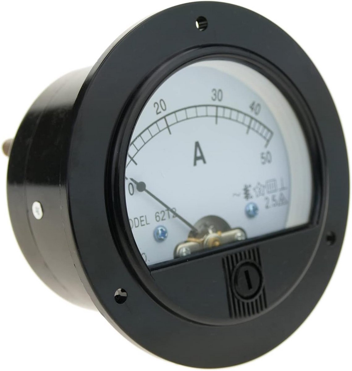 Analoge elektrische ampèremeter 70mm - 50A