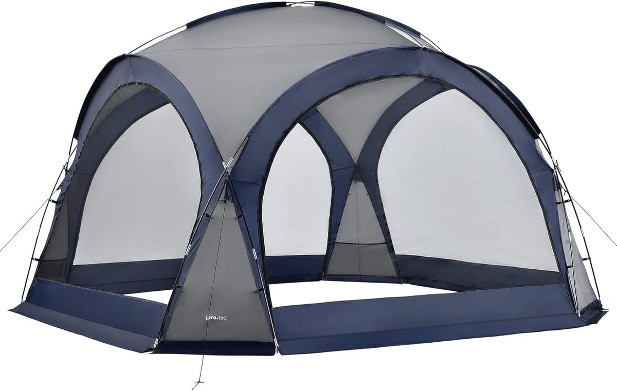 Paviljoen met LED-verlichting 345x345x247 cm - Perfect voor tuinfeesten