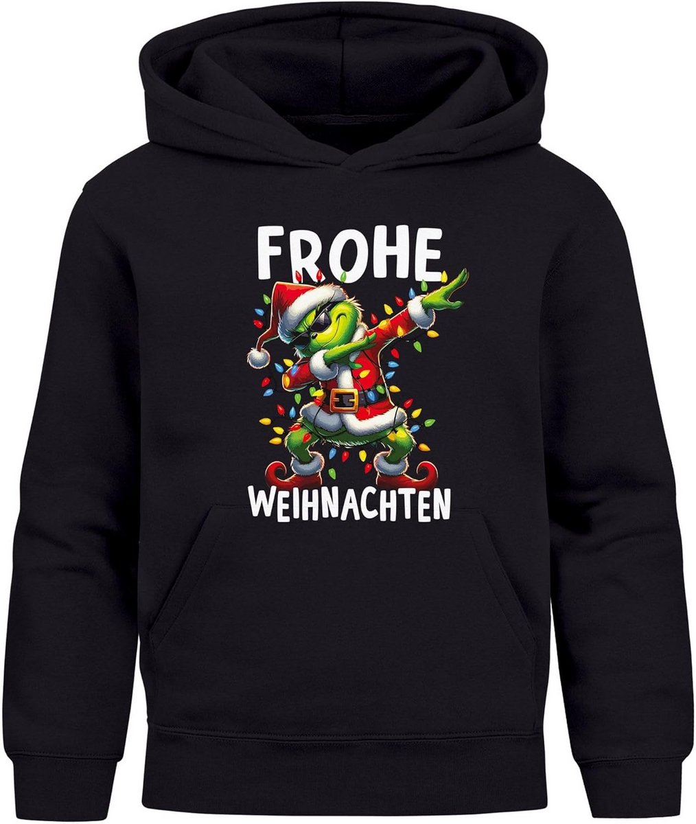 Grappige Kinder Hoodie Kersttrui Jongens en Meisjes met Capuchon