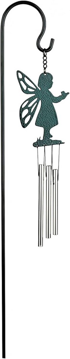 Decoratief Windspel Tuinsteker Elf - 45 cm - Sprookjesachtige Tuindecoratie voor Binnen en Buiten