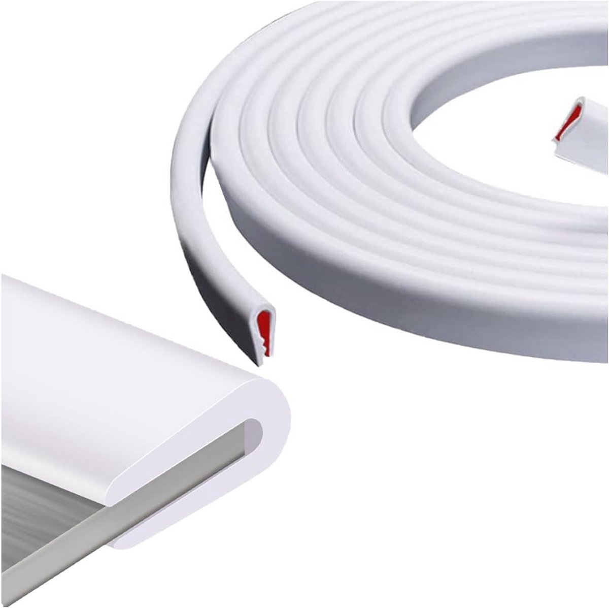 Rubberen afdichtingen voor autoaccessoires - 3,5 m x 3,2 mm randbescherming