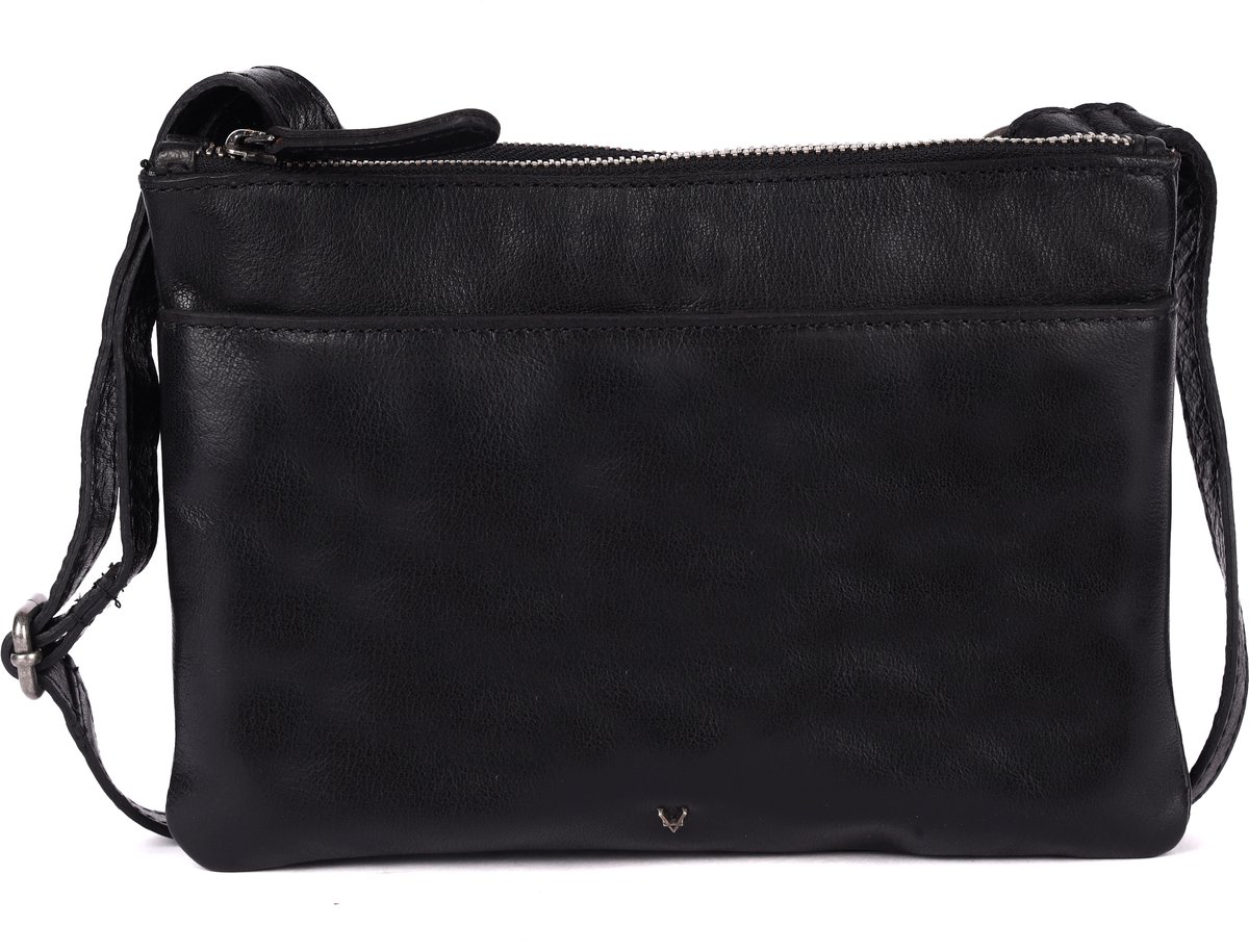 9 Inch Echt Leren Crossbody Slingtas voor Dames – Trendy Casual & Kantoor Tas met Verstelbare Schouderriem