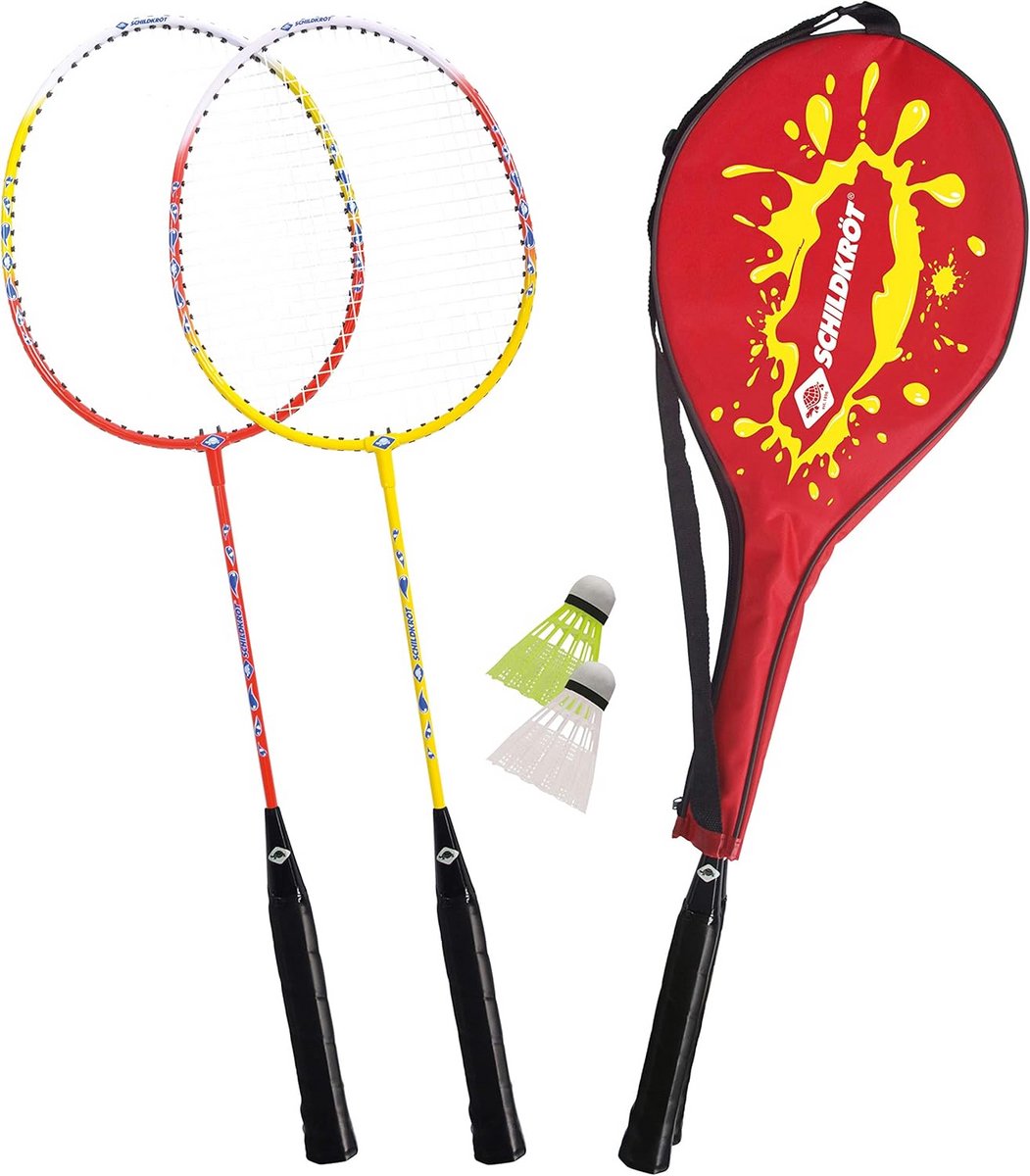 Veerbalset voor 2 spelers met rackets en ballen - Ideaal voor buitenactiviteiten