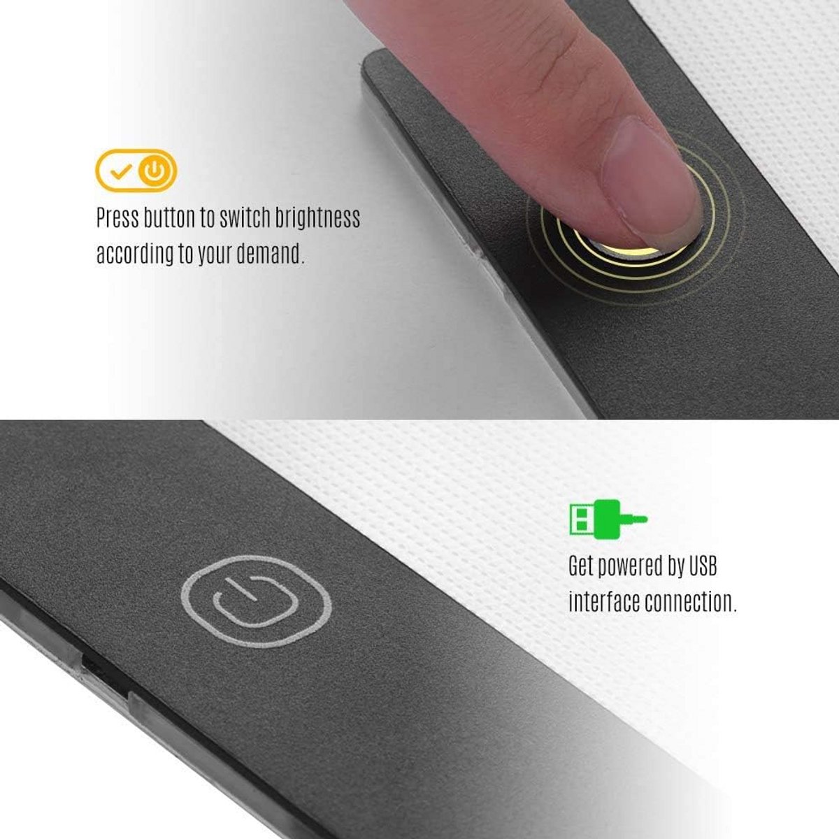 Led Lichttafel A5 - Grafisch Tablet met Instelbare Helderheid en USB Verbinding
