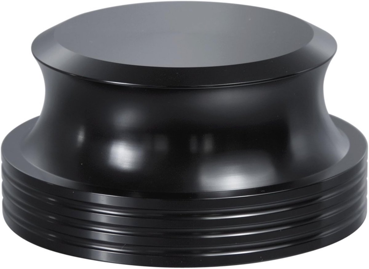 Aluminium Stabilisator voor Platenspelers - Draaggewicht 420g - Zwart