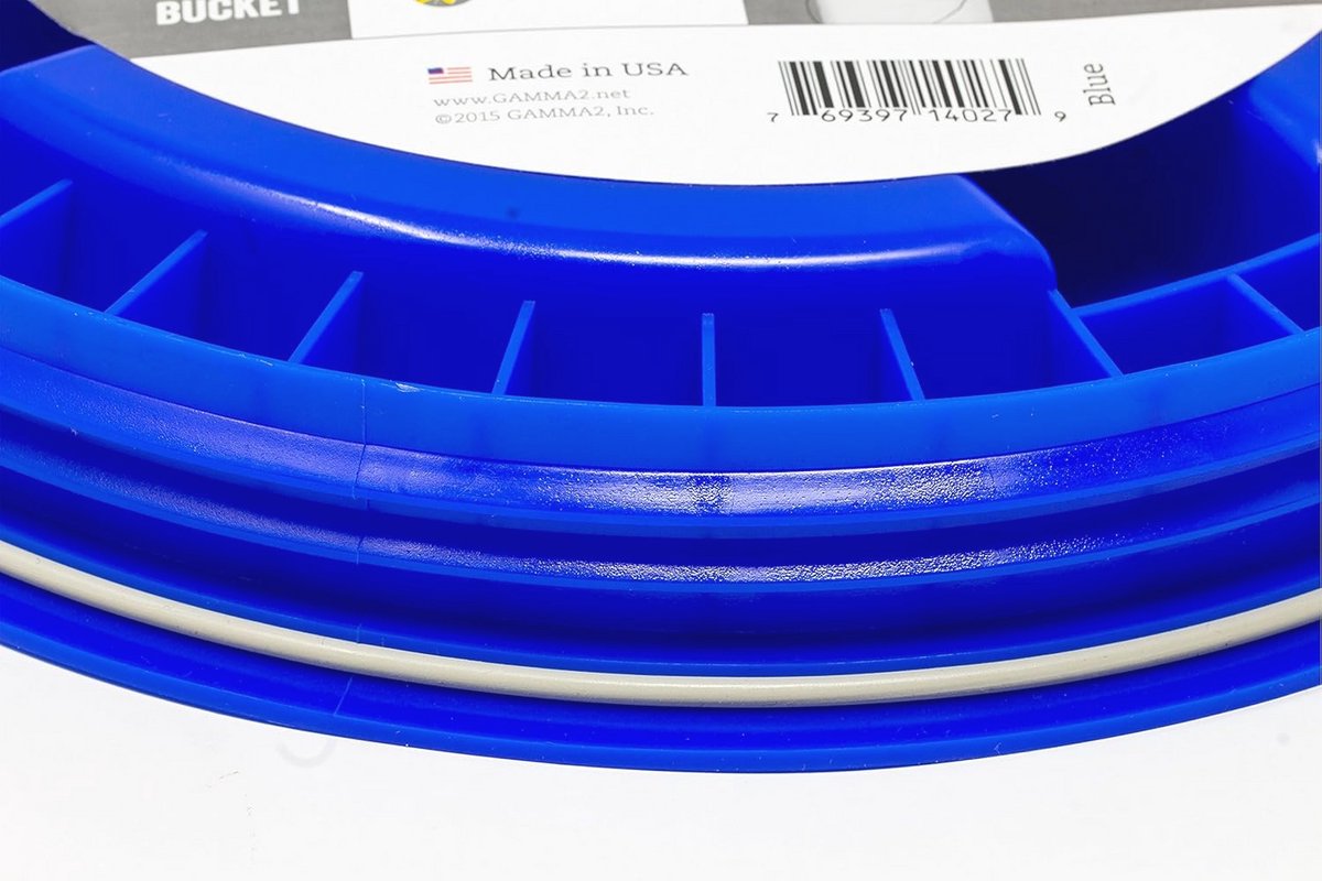 GritGuard Gamma Seal Emmerdeksel voor Wasemmer 19 Liter
