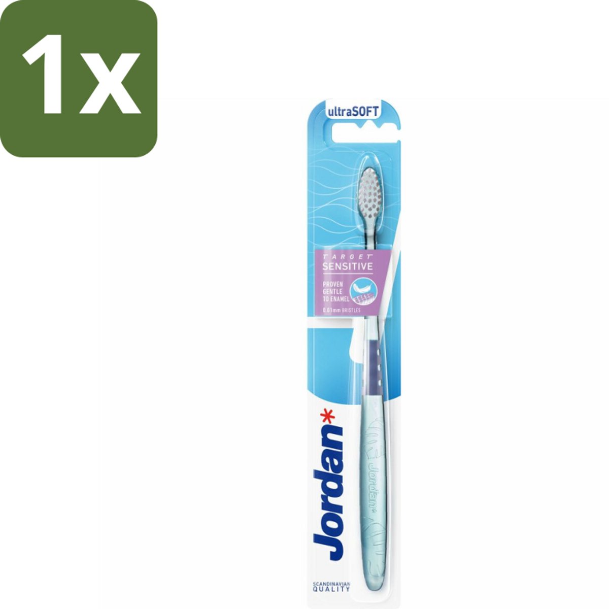 Jordan - Tandenborstel - Target Sensitive - Ultra Soft - 1 stuk