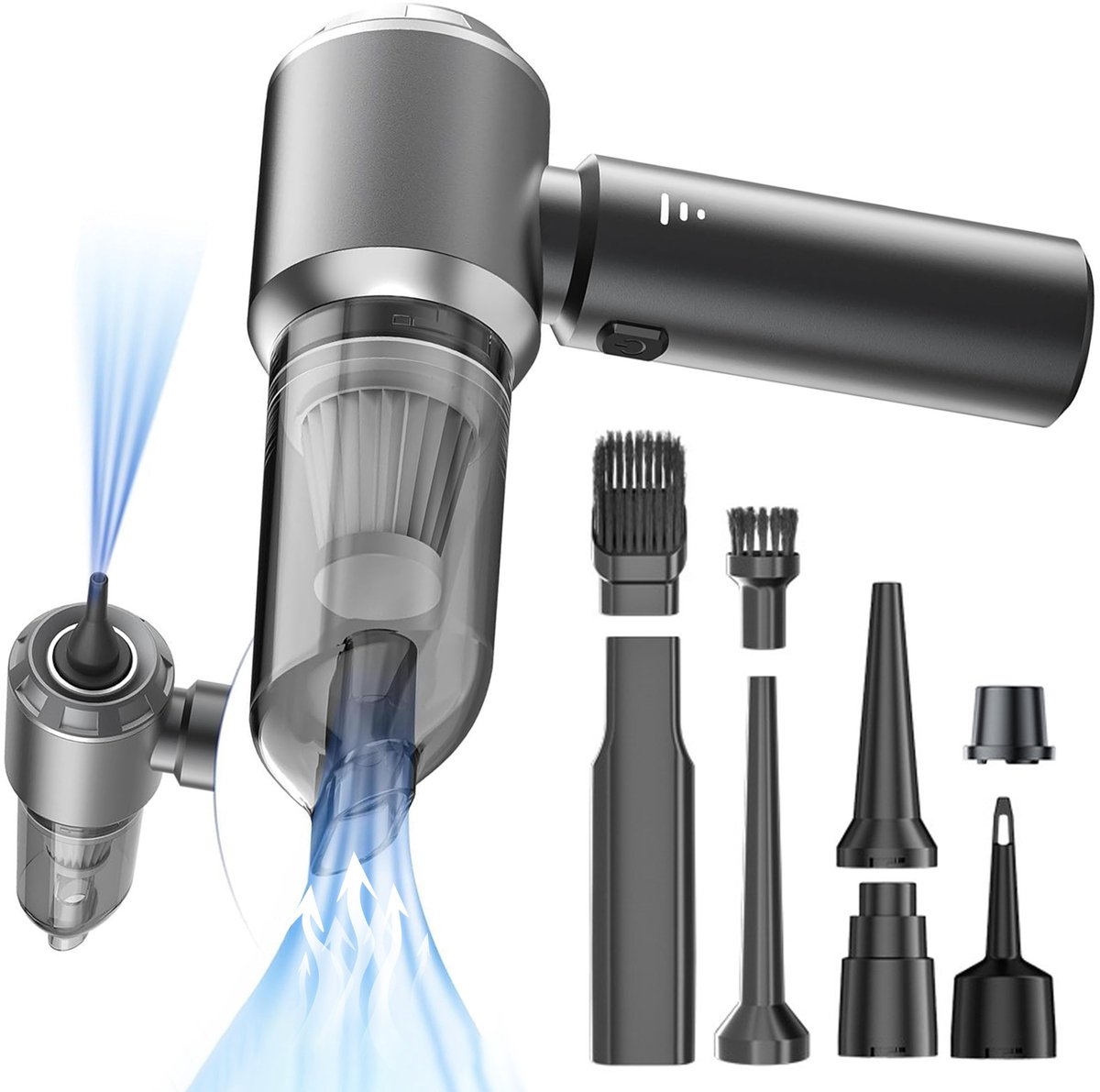 ALL4DOGS MODFU Draadloze Handstofzuiger 15KPa Zuigkracht - ALL4DOGS Handels & digital Products UG (haftungsbeschränkt) - €29,99