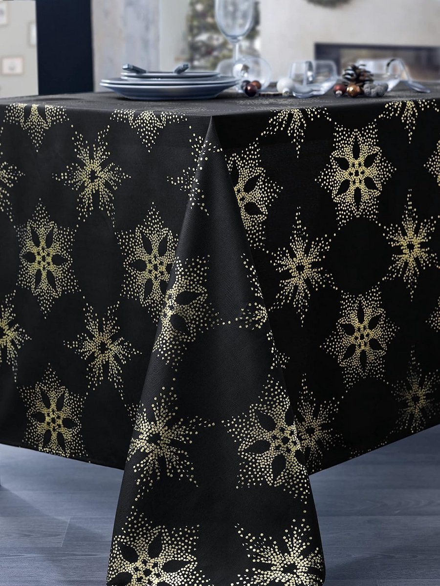 Rond Tafelkleed Goud Polyester 180 cm - Feestelijk en Elegant Tafeltextiel