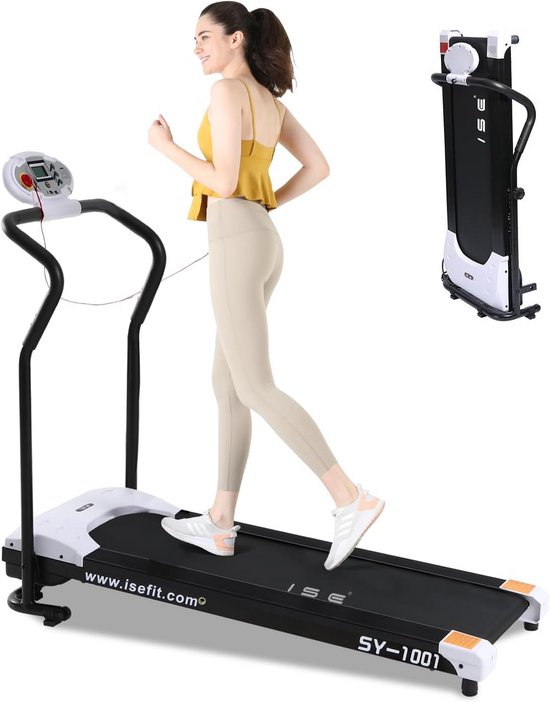Inklapbare Loopband met Motor 750W - Max 10 km/u - voor Hardlopen en ...