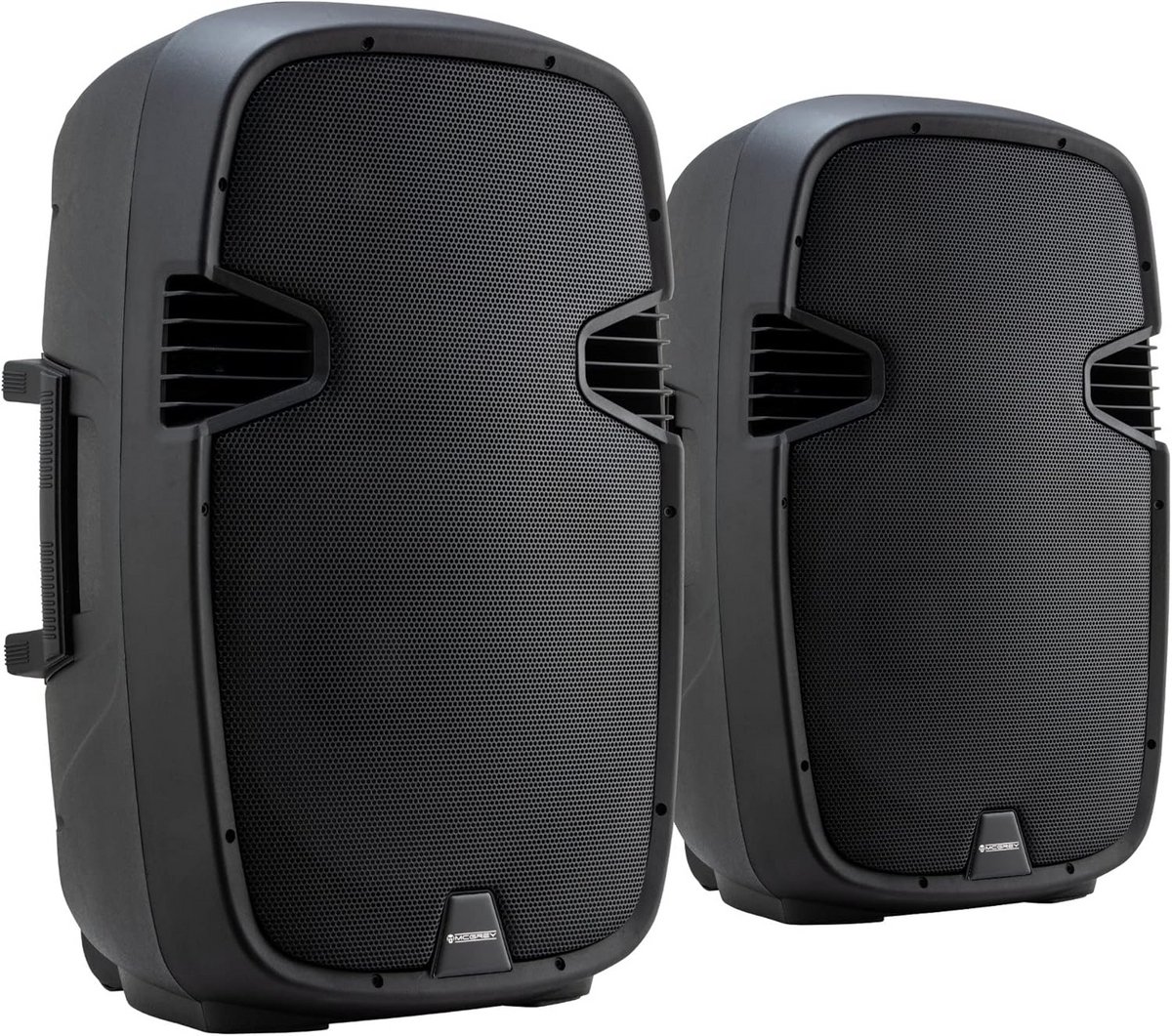 Passieve PA Luidsprekerset 2-weg Systeem met 15 inch Woofer voor Feesten en Evenementen