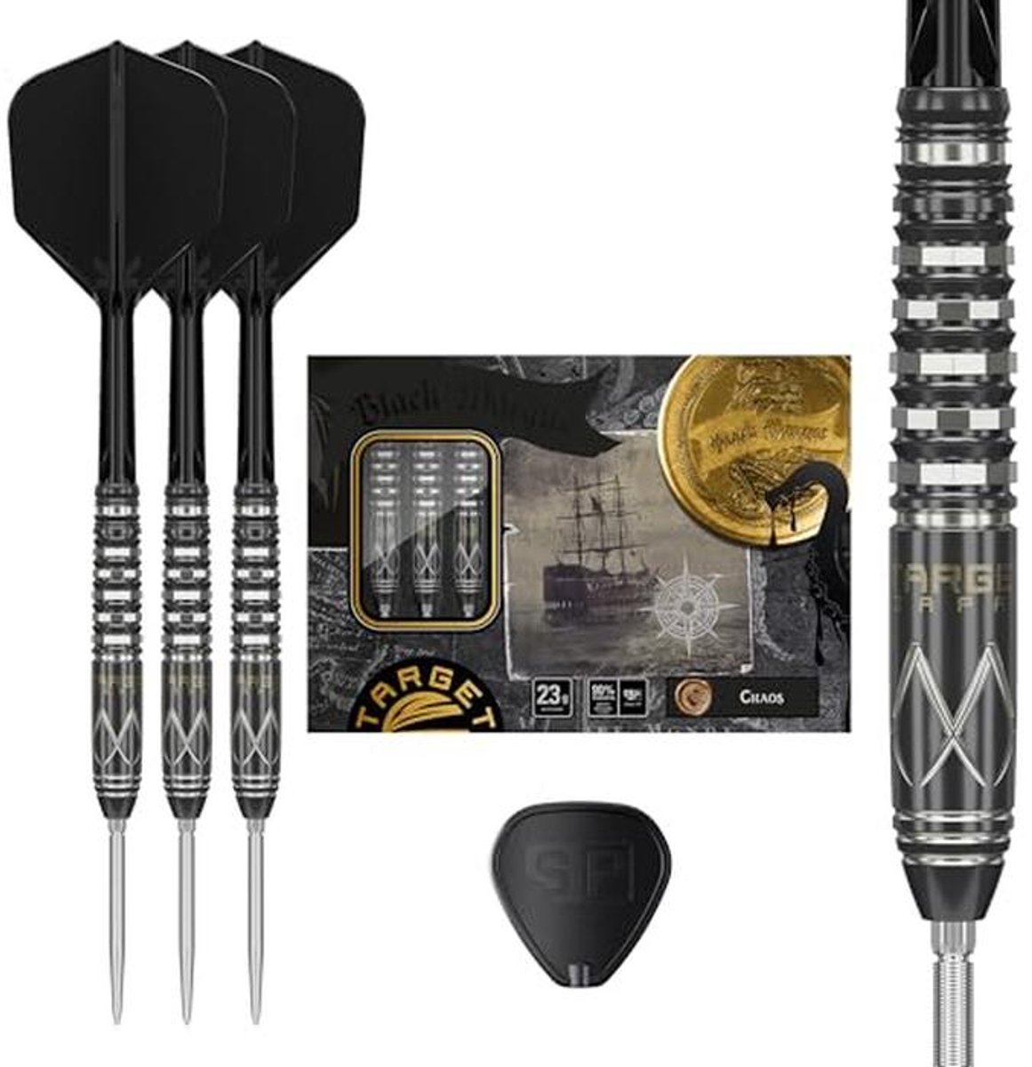 90% Tungsten Steel Tip Darts Set voor Professionele Spelers – 23G, Optimaliseer Nauwkeurigheid en Controle