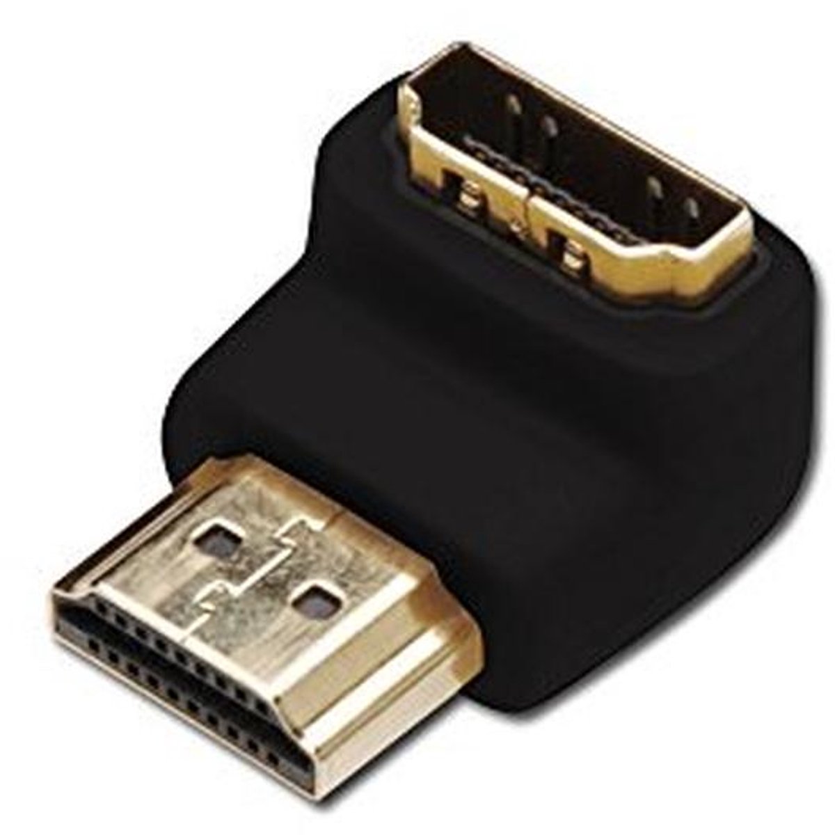 HDMI Grafische Adapter 90° - 4K UHD 60Hz, Zwart