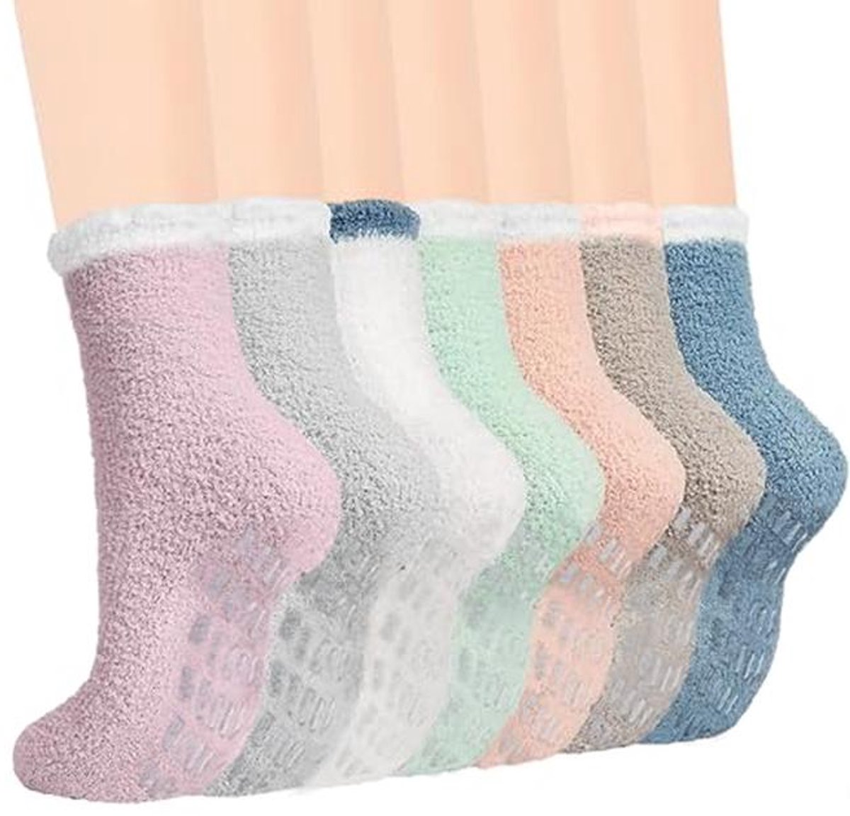 Antislip thermosokken dames - warme sokken voor thuis en slapen