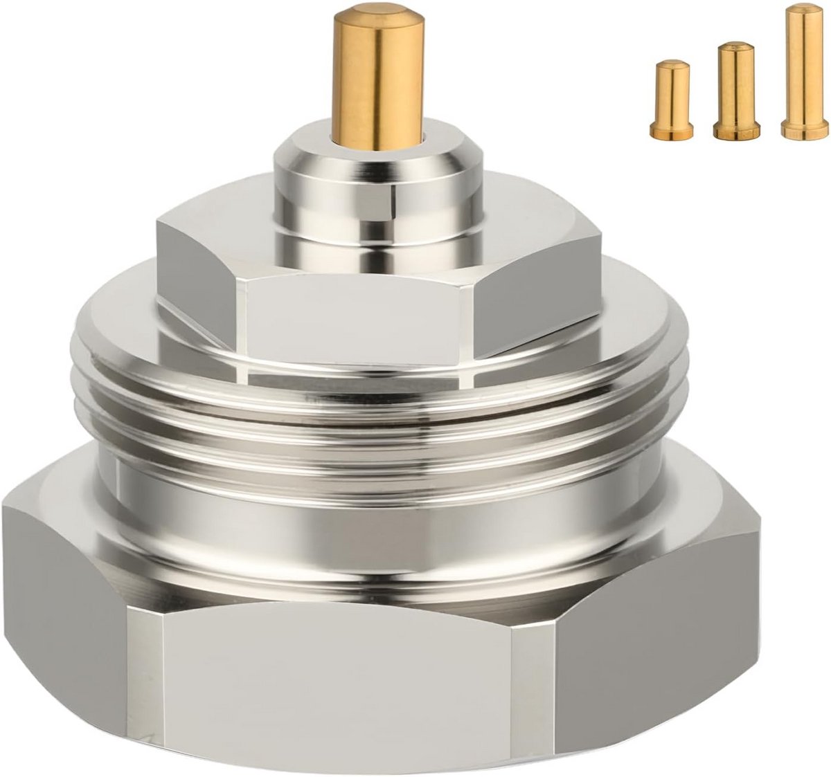 Adapter Schroefdraad M30x1.0 naar M30x1.5 voor Thermostaatventiel en -Kop