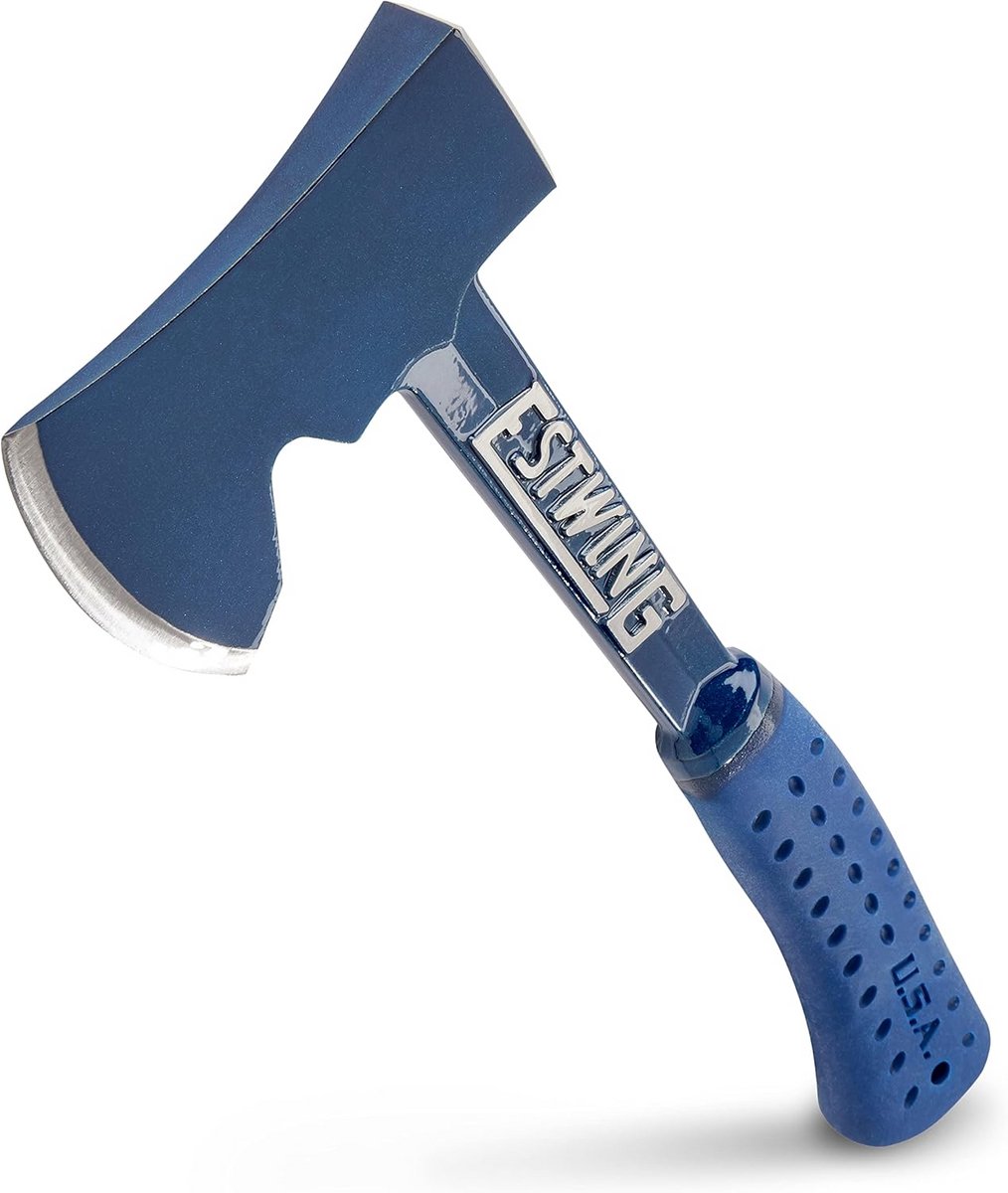 Sterke Kampeerbijl 35,6 cm - Houthakbijl met Comfortabele Grip en Schede