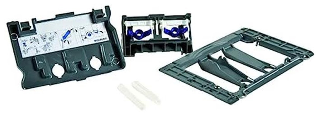 Adapter voor drukplaten voor sanitair systemen