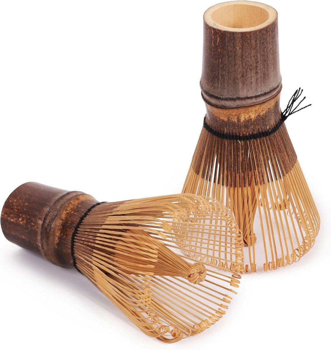 Matcha Garde Chasen - Traditionele Handgemaakte Bamboe Klopper voor Matcha Thee - 2 Stuks