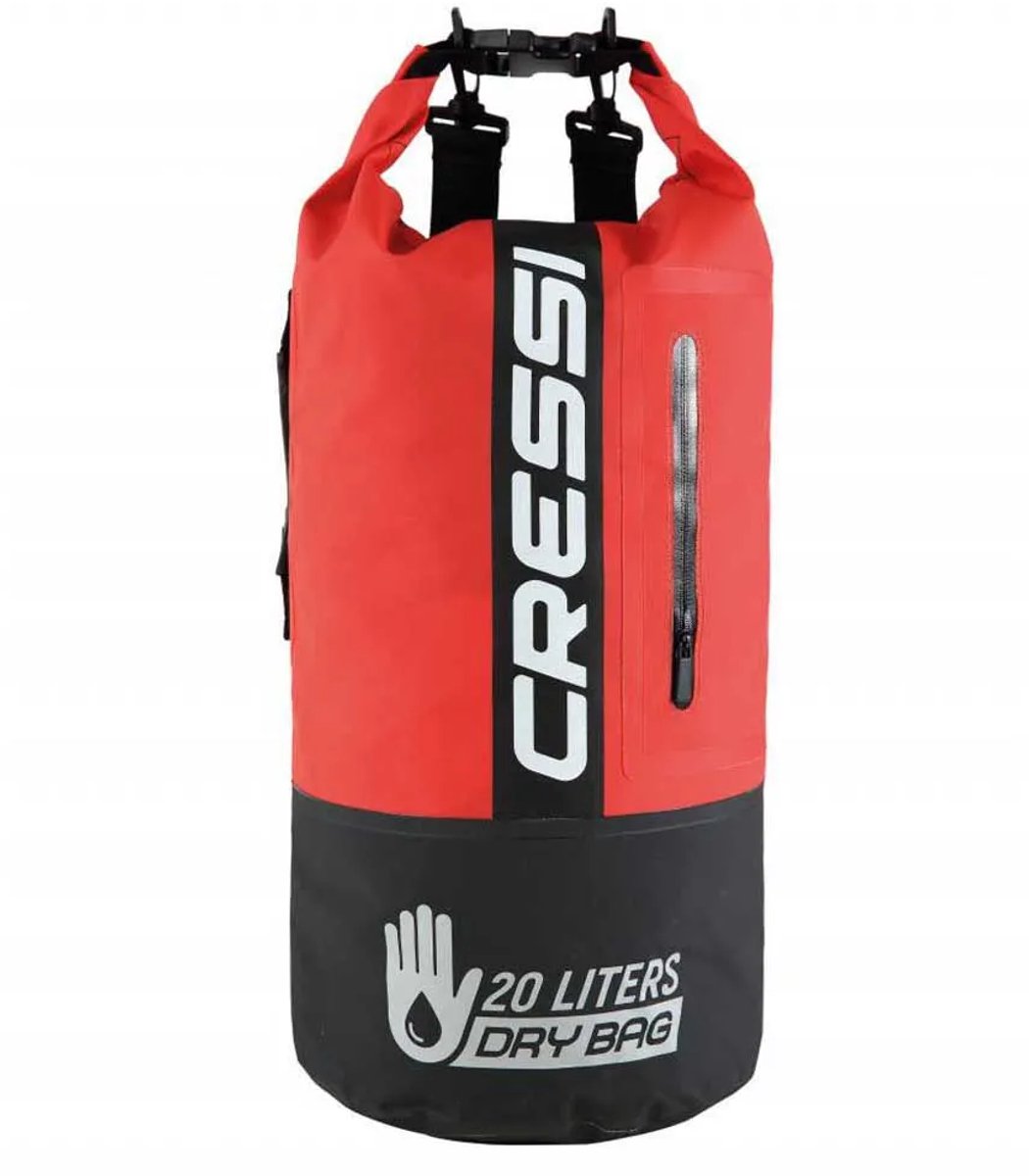 Cressi Pvc Premium Droge Zak 20l Rood 20 L