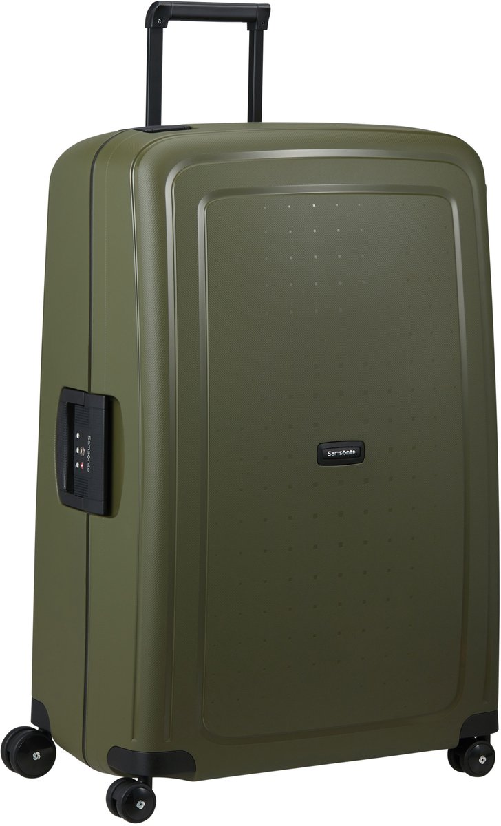 Samsonite Koffer - S'Cure Spinner (4 wiel) 81/30 - Olive - 138 l - 5 kg