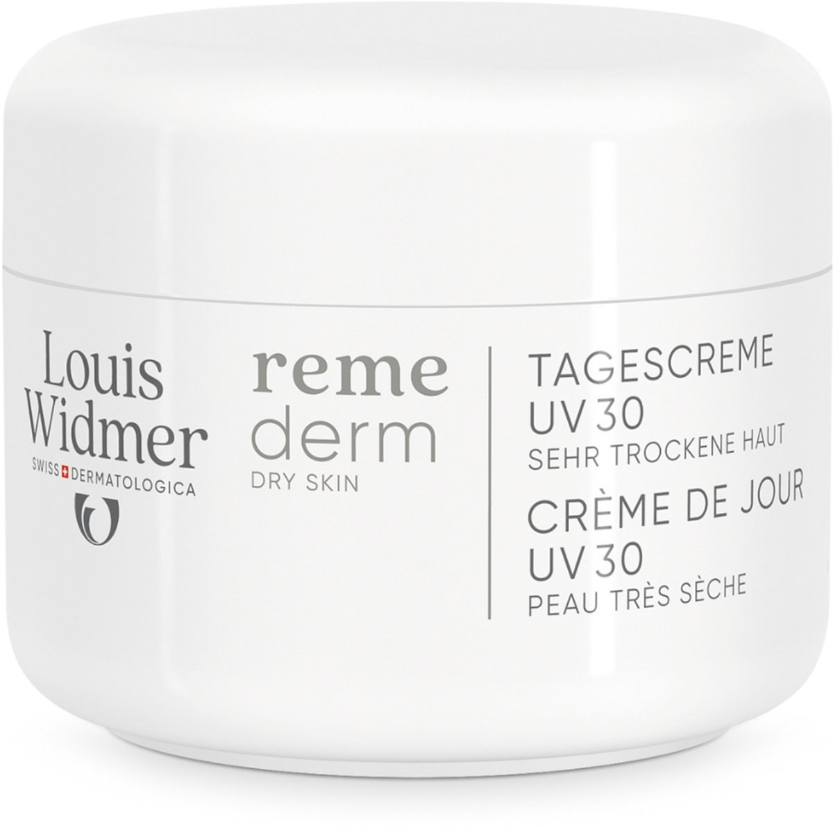 Louis Widmer Remederm Dagcrème UV 30 Parfumvrij