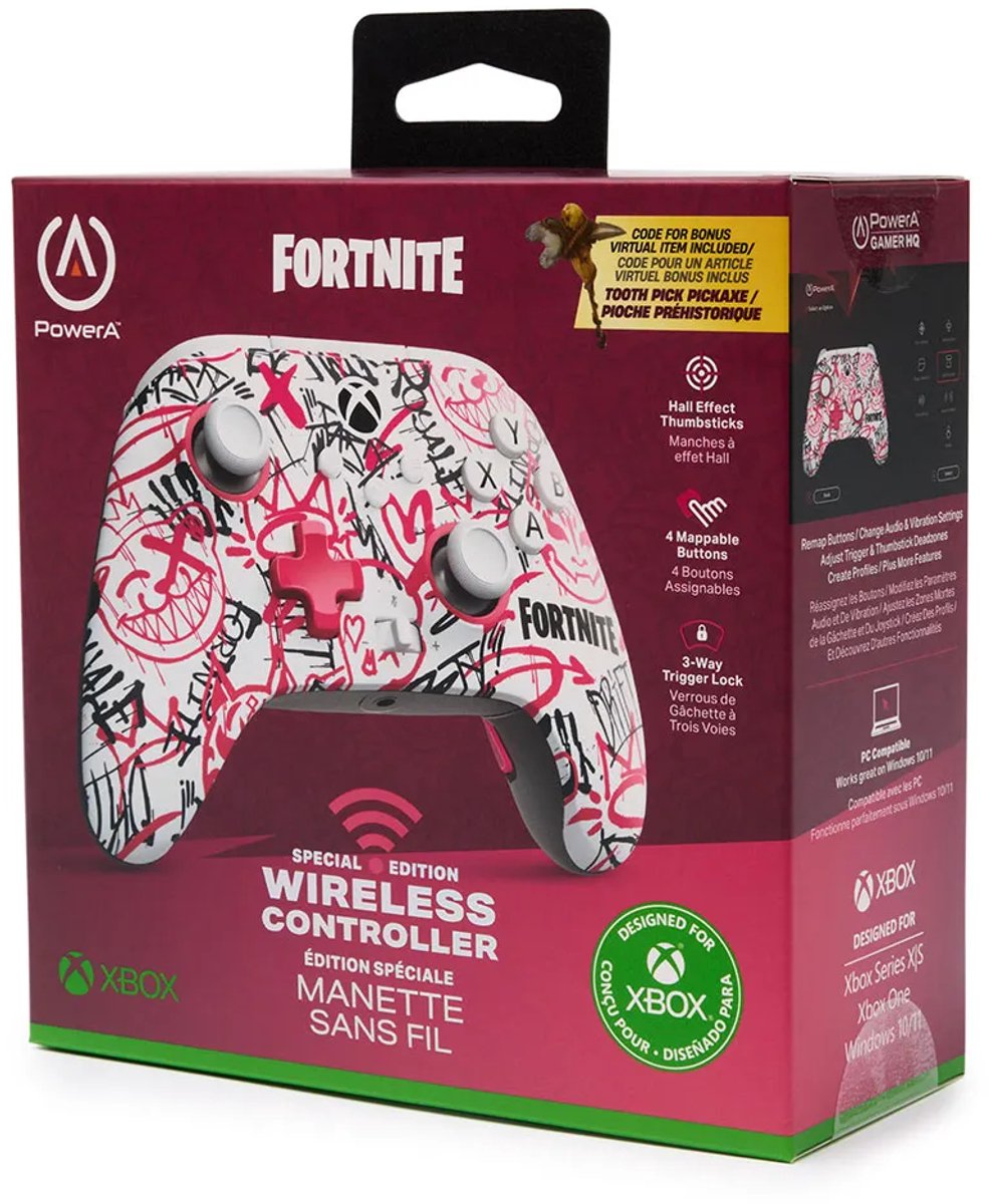 PowerA Draadloze Controller voor Xbox Series X - Fortnite SE thumbnail 2