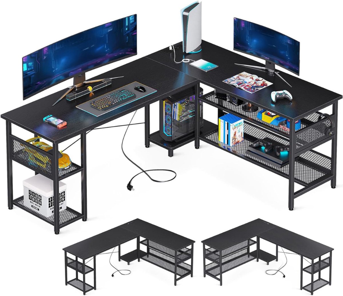 Hoekbureau Gaming - Bureau L Vormig - Computer Desk