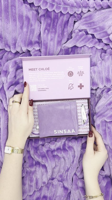 Sinsaa Luchtdruk Vibrator - Clitoris Stimulator - 10 Zuigfuncties - Roze |  bol
