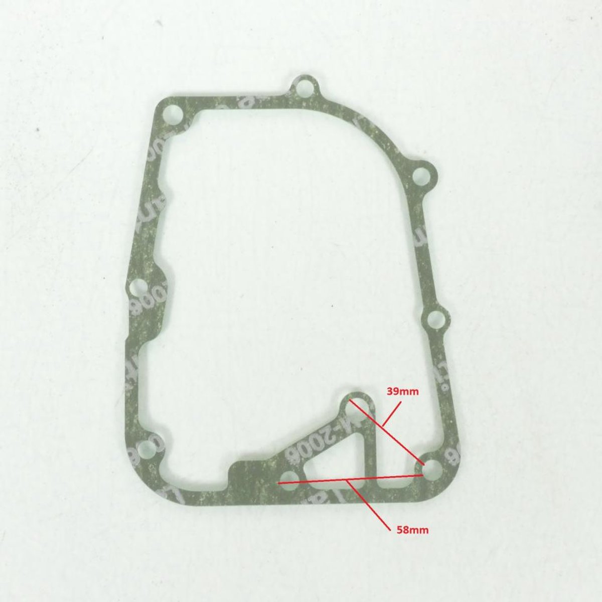 Joint de carter huile origine pour Scooter Chinois 50 139QMB 4T Avant 2020 Neuf