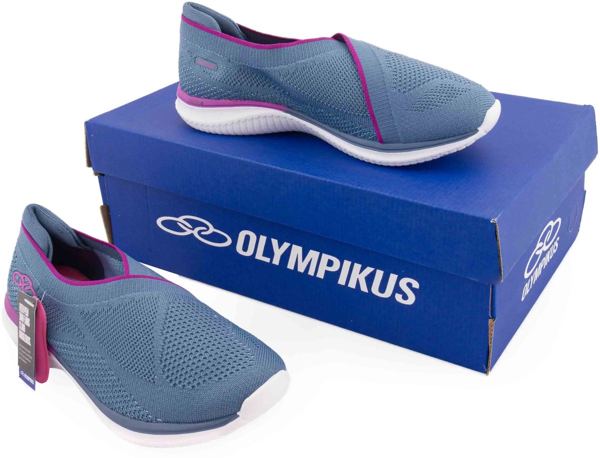 Casual damesschoenen Olympikus Respira blauw - 40