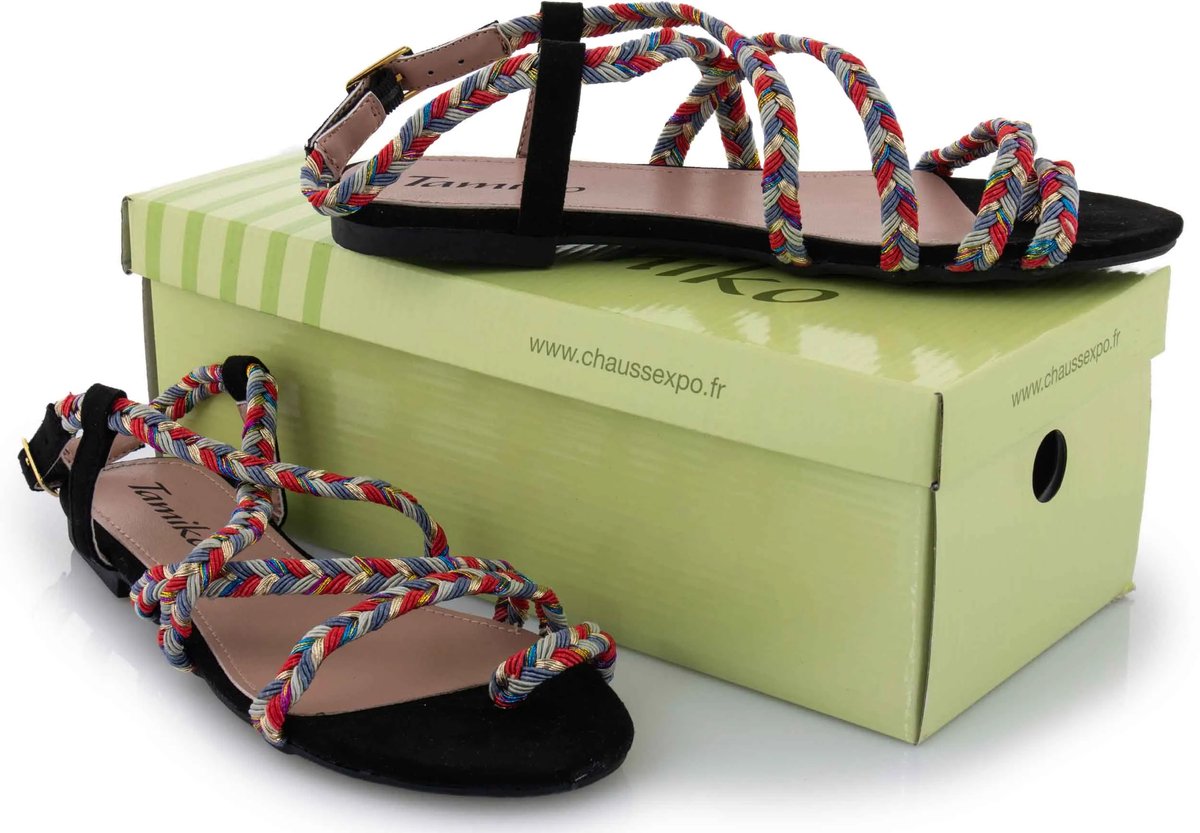 Dames zomerschoenen Tamiko rood - 38