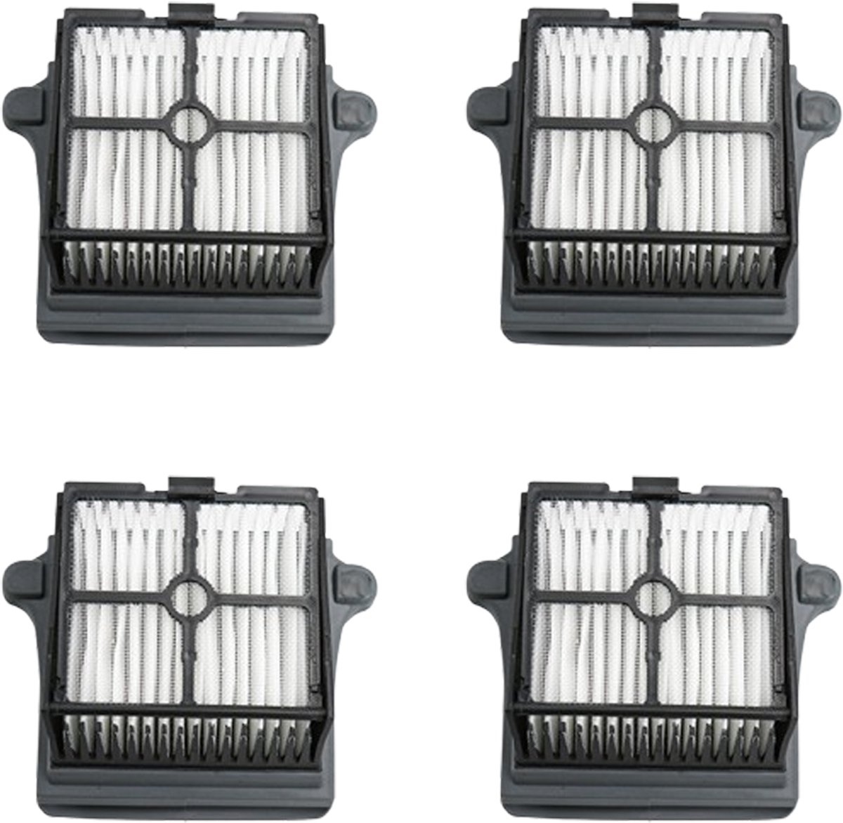 4 stuks HEPA Filters - geschikt voor Tineco FLOOR ONE S7 PRO - FLOOR ONE S6 - FLOOR ONE SWITCH S6 - FLOOR ONE SWITCH S7 - FLOOR ONE S7 COMBO - FLOOR ONE S7 FLASHDRY Stretch draadloze stofzuiger - Vervanging Stofzuiger Accessoires