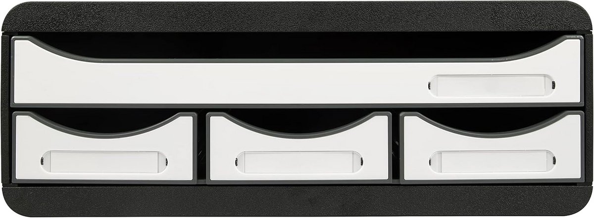 Mini Werkbank met 4 Laden - Desktop Organizer voor Bureauopslag en Monitorverhoger