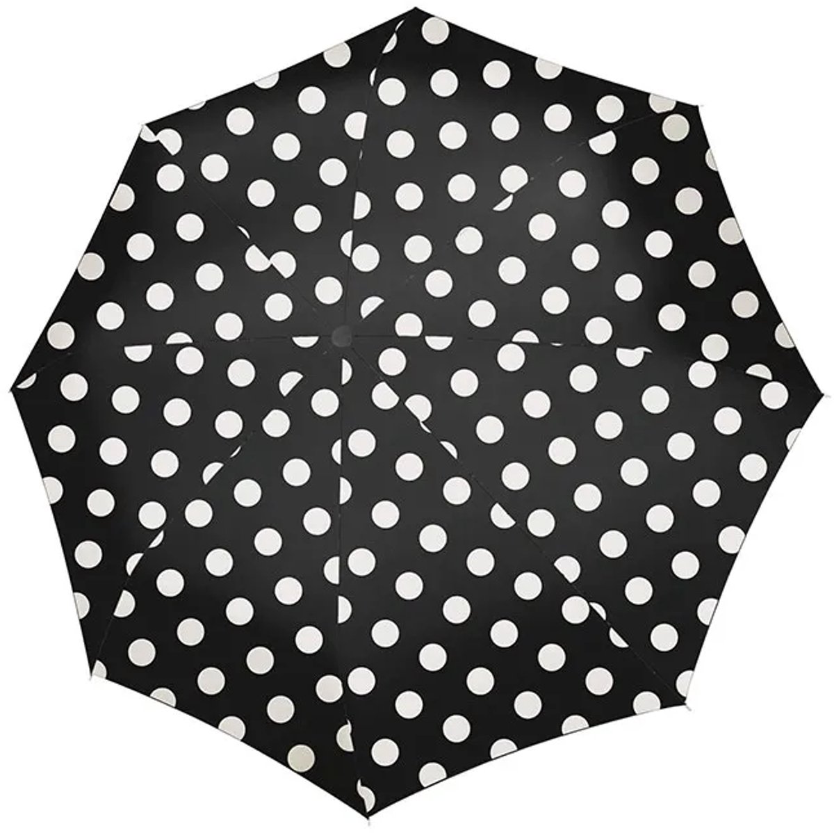 Reisenthel Umbrella Pocket Classic Opvouwbare Paraplu - ø 99 cm - Dots Wit