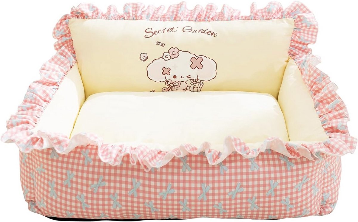 Comfortabel Hond- en Kattenbed met Wasbare Hoes - Duurzaam Huisdiernest