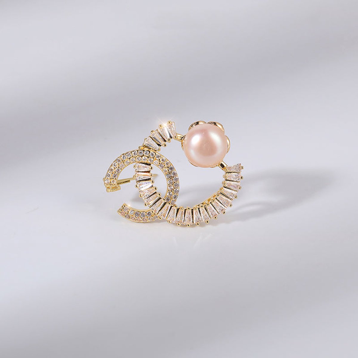 Broche - Elegante Broche met Kristallen | Twinolo
