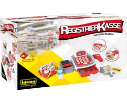 Kassasysteem Speelgoed met Geluid en Licht voor Kinderen - Supermarkt Kassa met Scanner en Winkelmand